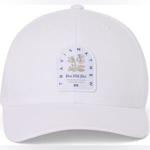 TravisMathew White Veni Vidi Vici Baseball Cap